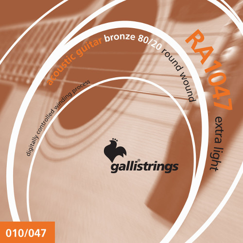 Galli RA1047 akusztikus gitár húrszett (.010)