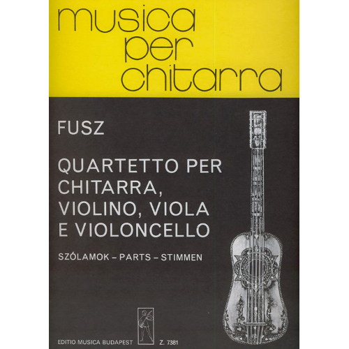 Fusz János: Quartetto Op. 1
