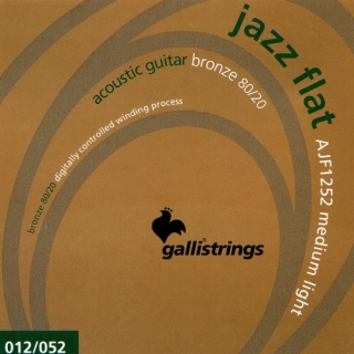 Galli AJF1252 köszörült, akusztikus gitár húrszett (.012)