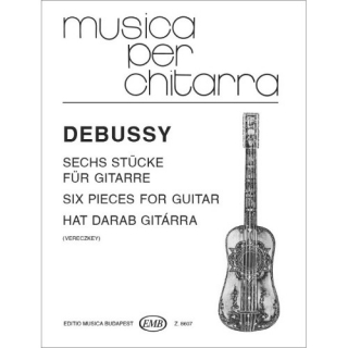 Debussy, Claude: Hat darab gitárra