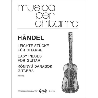Händel, Georg Friedrich: Könnyű darabok gitárra