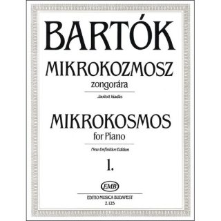 Bartók Béla: Mikrokozmosz zongorára 1
