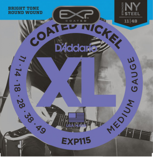 D'Addario EXP115 elektromos gitár húrszett (.011)