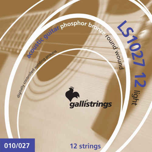 Galli LS1027 12 húros akusztikus gitár húrszett