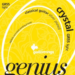 Galli Genius Crystal GR55 ProCoated klasszikusgitár húrszett 