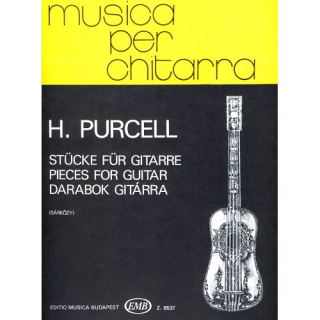 Purcell, Henry: Darabok gitárra
