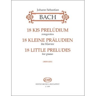 Bach, Johann Sebastian: 18 kis prelúdium