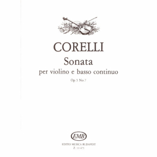 Corelli, Arcangelo: Sonata per violino e basso continuo Op. 5, No. 7