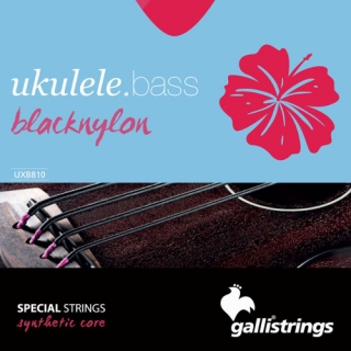 Galli UXB810 Blacknylon basszus ukulele húrszett