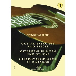 Szendrey-Karper László: Gitárgyakorlatok és darabok 1
