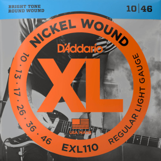 D'Addario EXL110 10-46 elektromos gitár húrszett